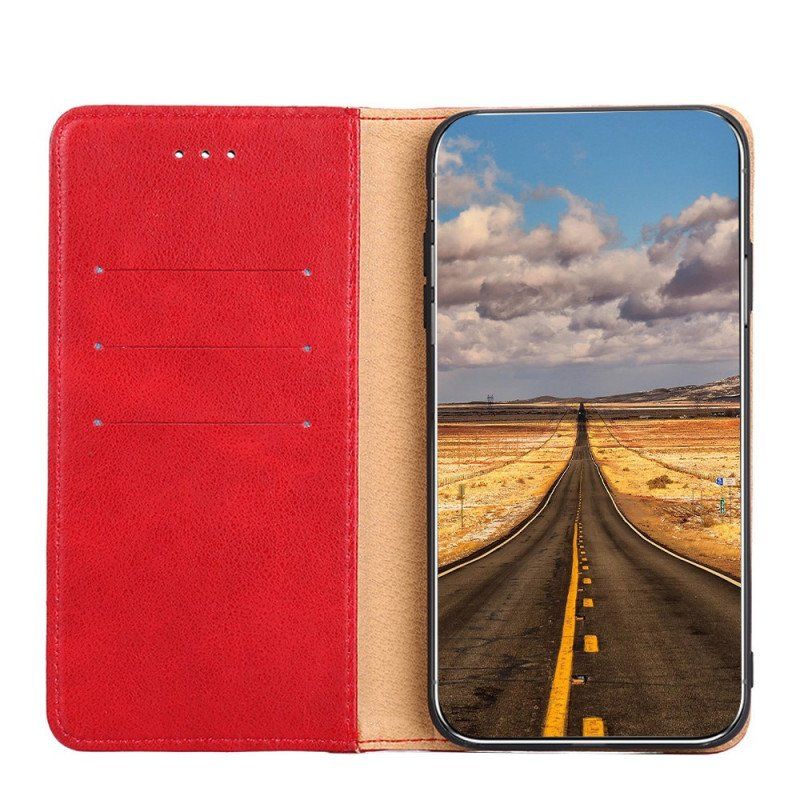 Etui Na Telefon do Honor 50 Etui Folio Stylowy Skórzany Nit