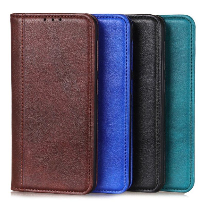 Etui Na Telefon do Honor 50 Pro Etui Folio Skóra Liczi Pro Elegance Split