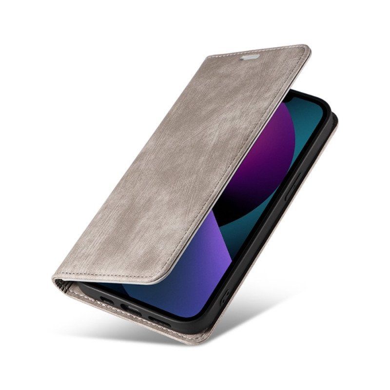 Etui Na Telefon do iPhone 14 Plus Etui Folio Kolorowa Sztuczna Skóra