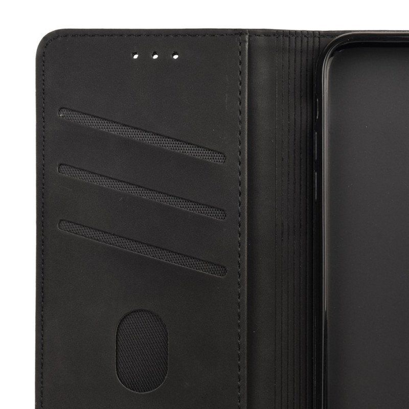 Etui Na Telefon do Moto E40 / E30 / E20 Etui Folio Dwukolorowy Biznesowy Efekt Skóry