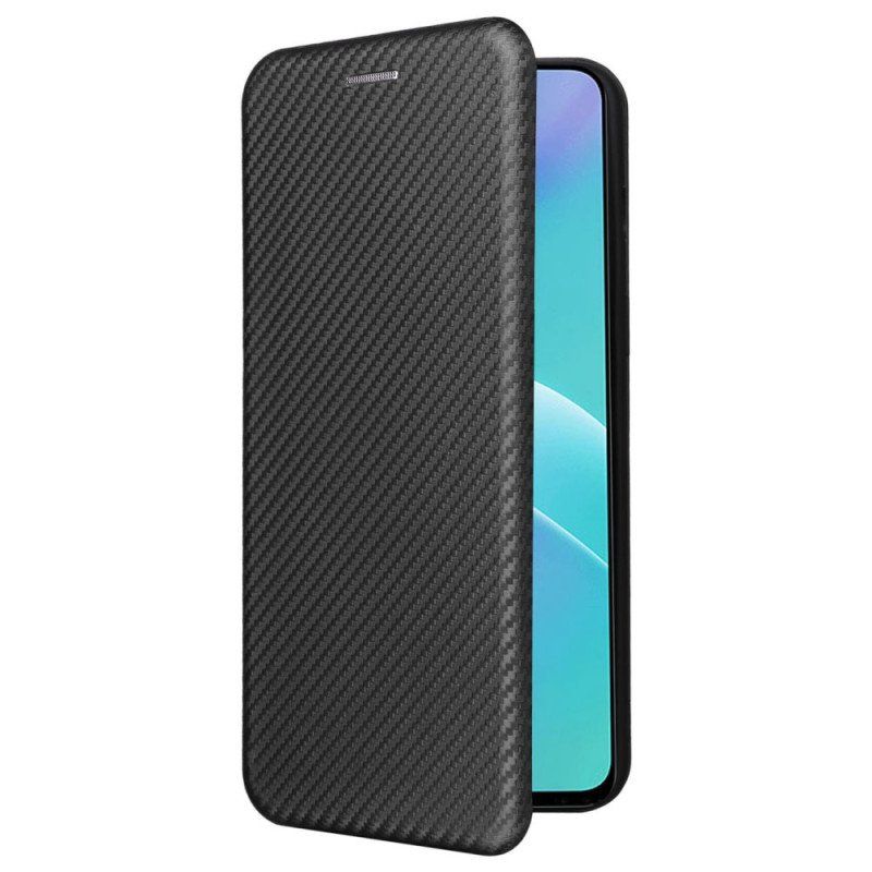 Etui Na Telefon do OnePlus Nord 2T 5G Etui Folio Pierścień Z Włókna Węglowego