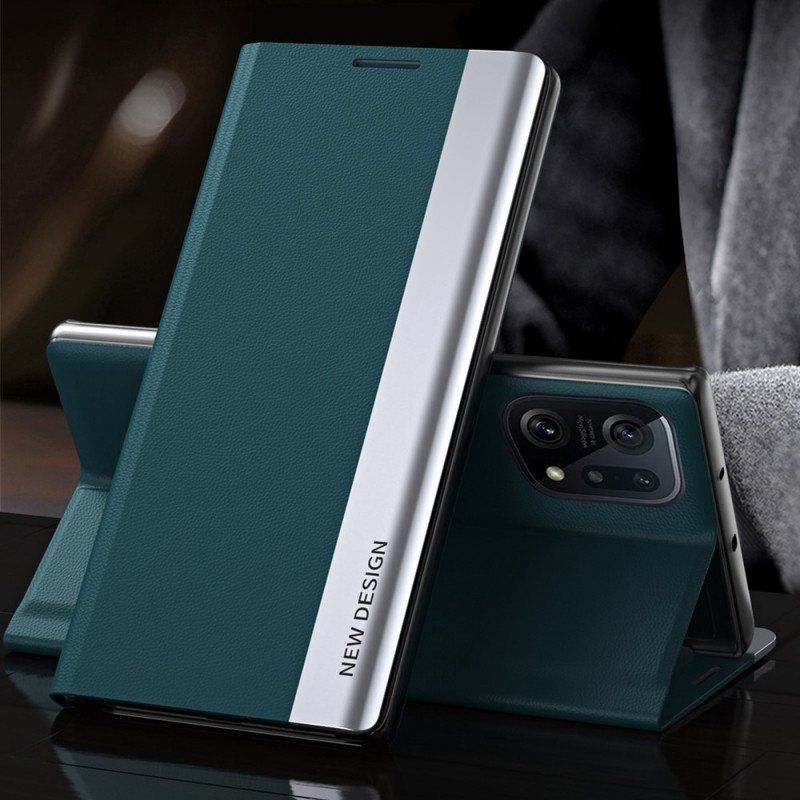 Etui Na Telefon do Oppo Find X5 Etui Folio Nowy Design