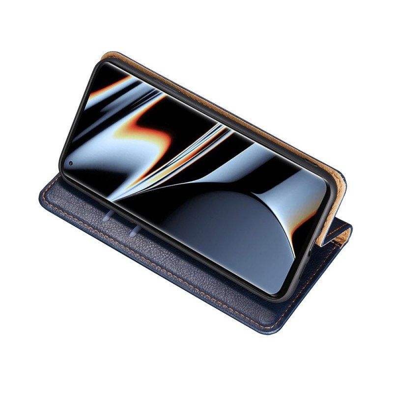 Etui Na Telefon do Oppo Find X5 Pro Etui Folio Jednolity Kolor