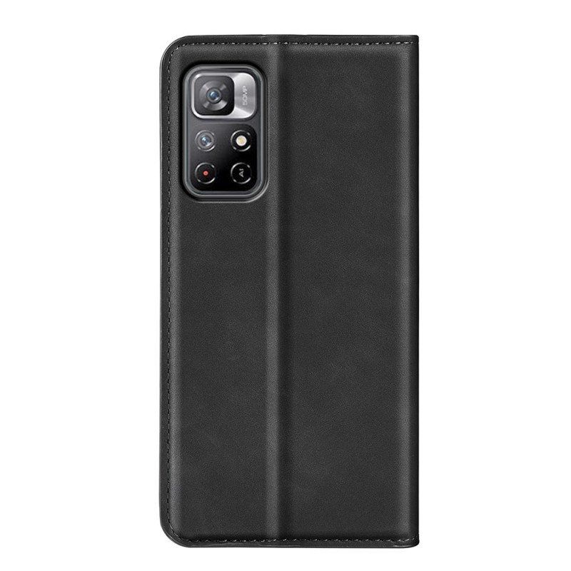 Etui Na Telefon do Poco M4 Pro 5G Etui Folio Dotyk Skóry