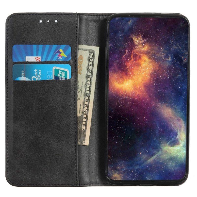 Etui Na Telefon do Poco M5 Etui Folio Dwoina Skóry