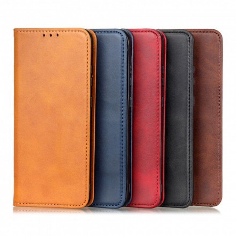 Etui Na Telefon do Poco X3 / X3 Pro / X3 NFC Etui Folio Skóra Liczi Premium Split