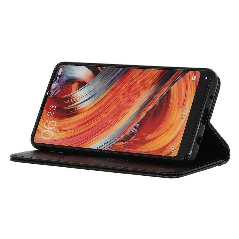 Etui Na Telefon do Poco X5 Pro 5G Etui Folio Dwoina Skóry Liczi