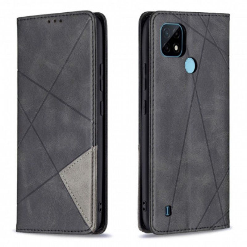Etui Na Telefon do Realme C21 Etui Folio Styl Artysty