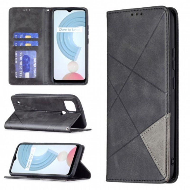 Etui Na Telefon do Realme C21 Etui Folio Styl Artysty