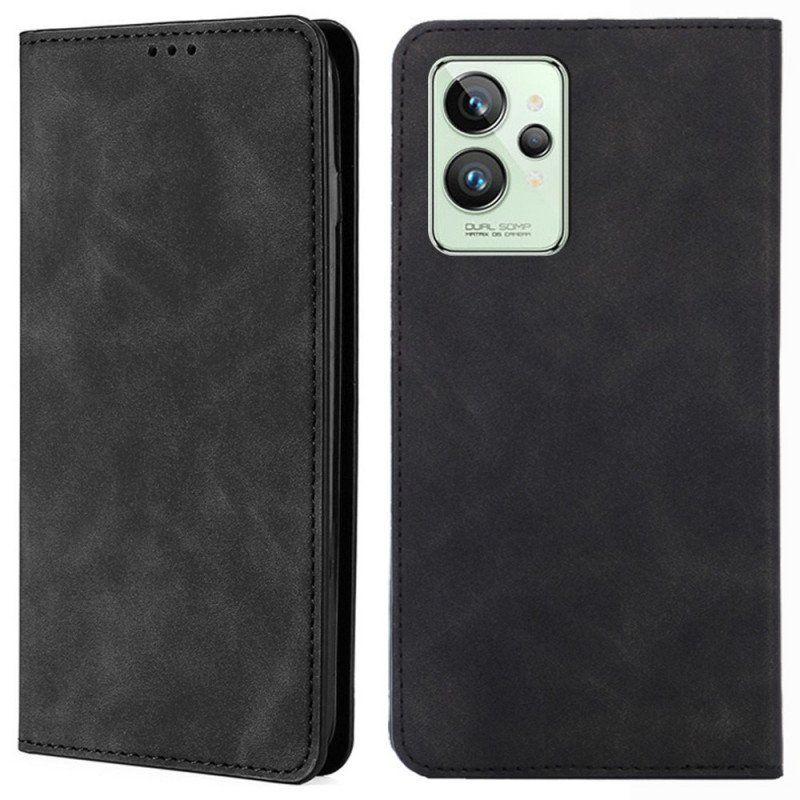 Etui Na Telefon do Realme GT2 Pro Etui Folio Dotyk Skóry
