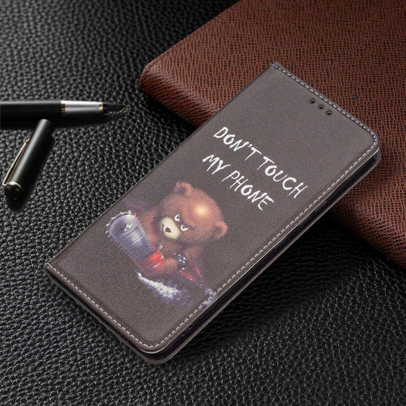 Etui Na Telefon do Samsung Galaxy A53 5G Etui Folio Niebezpieczny Niedźwiedź