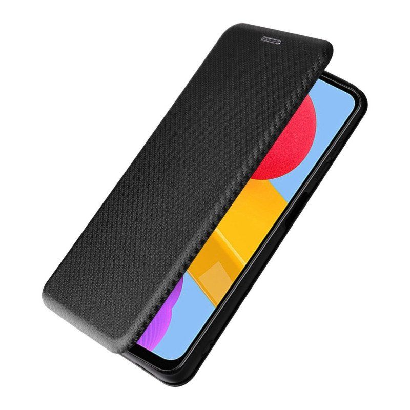 Etui Na Telefon do Samsung Galaxy M13 Etui Folio Włókno Węglowe