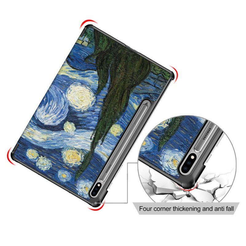 Etui Na Telefon do Samsung Galaxy Tab S8 / Tab S7 Ulepszony Van Gogh