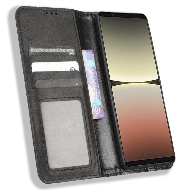 Etui Na Telefon do Sony Xperia 5 IV Etui Folio Elegancki