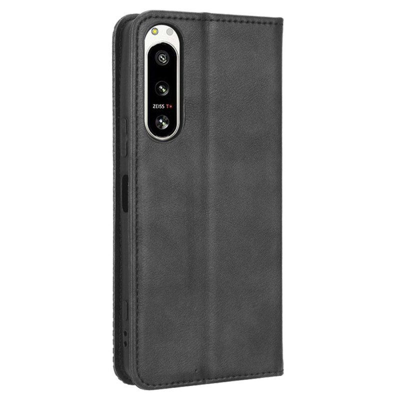 Etui Na Telefon do Sony Xperia 5 IV Etui Folio Elegancki