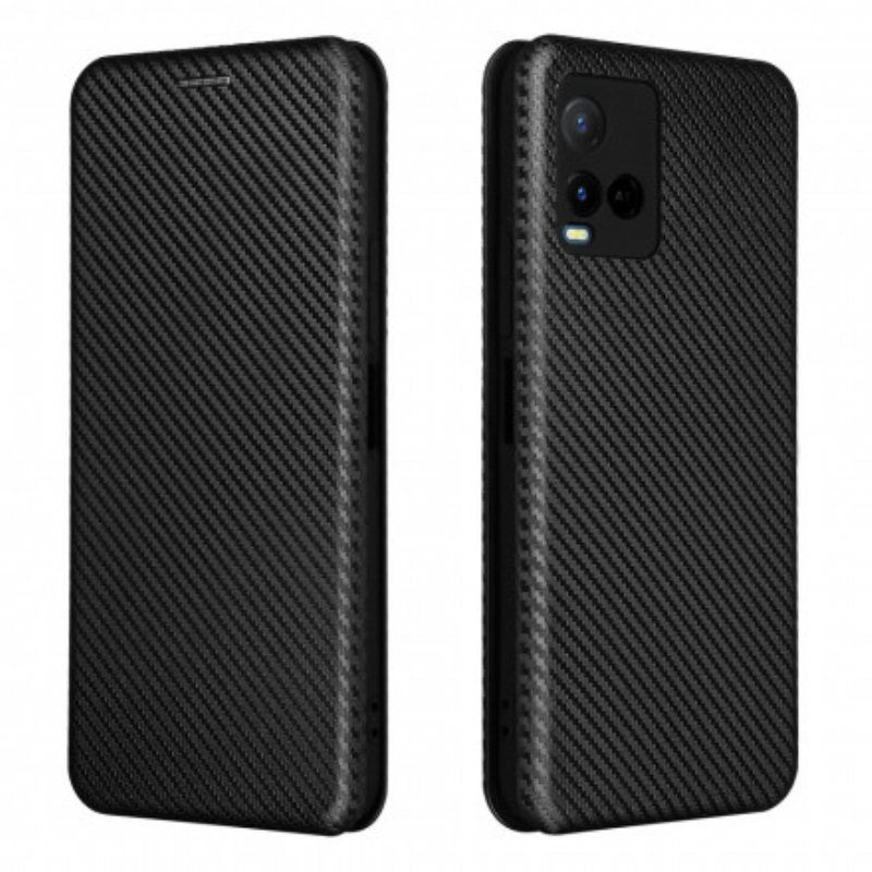 Etui Na Telefon do Vivo Y33s Etui Folio Kolorowy Silikon Węglowy