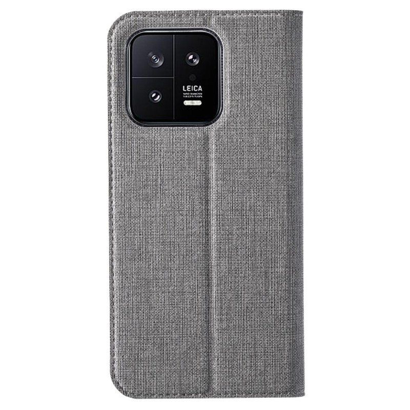 Etui Na Telefon do Xiaomi 13 Etui Folio Vili Tekstura Tkaniny