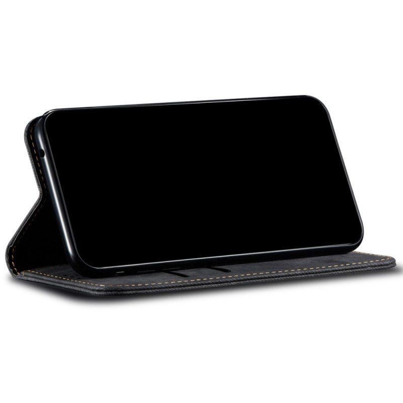 Etui Na Telefon do Xiaomi Redmi Note 11 / 11S Etui Folio Tkanina Dżinsowa