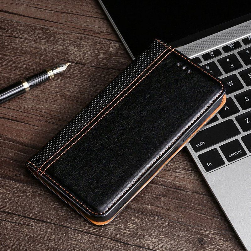 Etui Na Telefon do Xiaomi Redmi Note 11 Pro / 11 Pro 5G Etui Folio Teksturowany Efekt Skóry