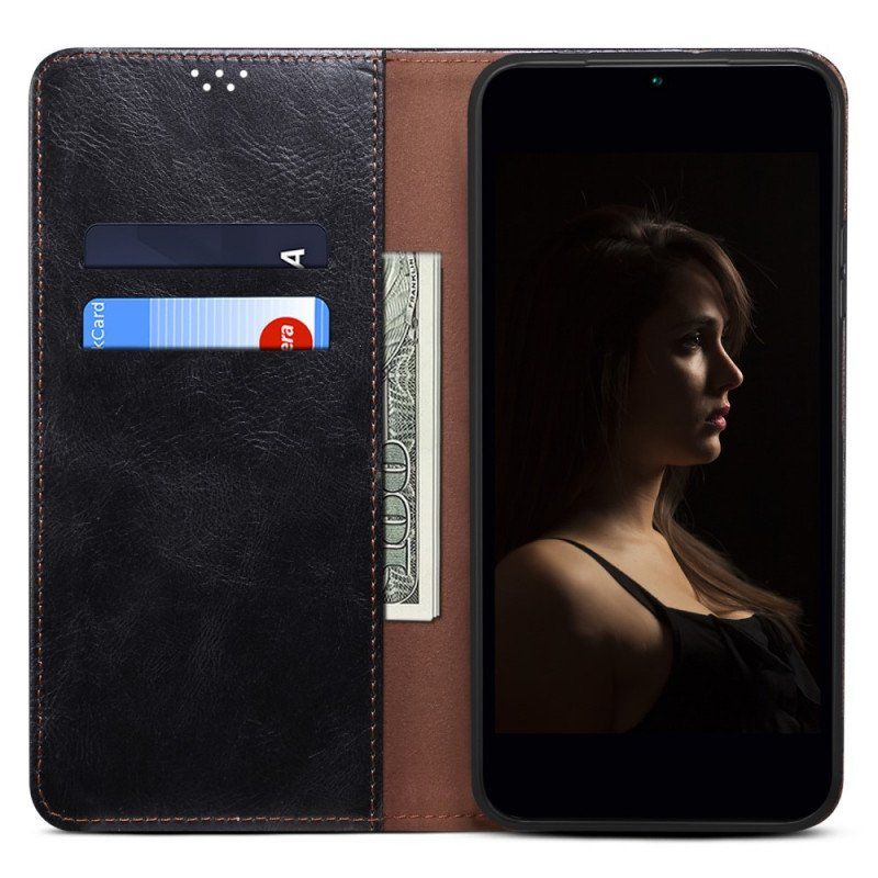 Etui Na Telefon do Xiaomi Redmi Note 11 Pro / 11 Pro 5G Etui Folio Woskowana Sztuczna Skóra
