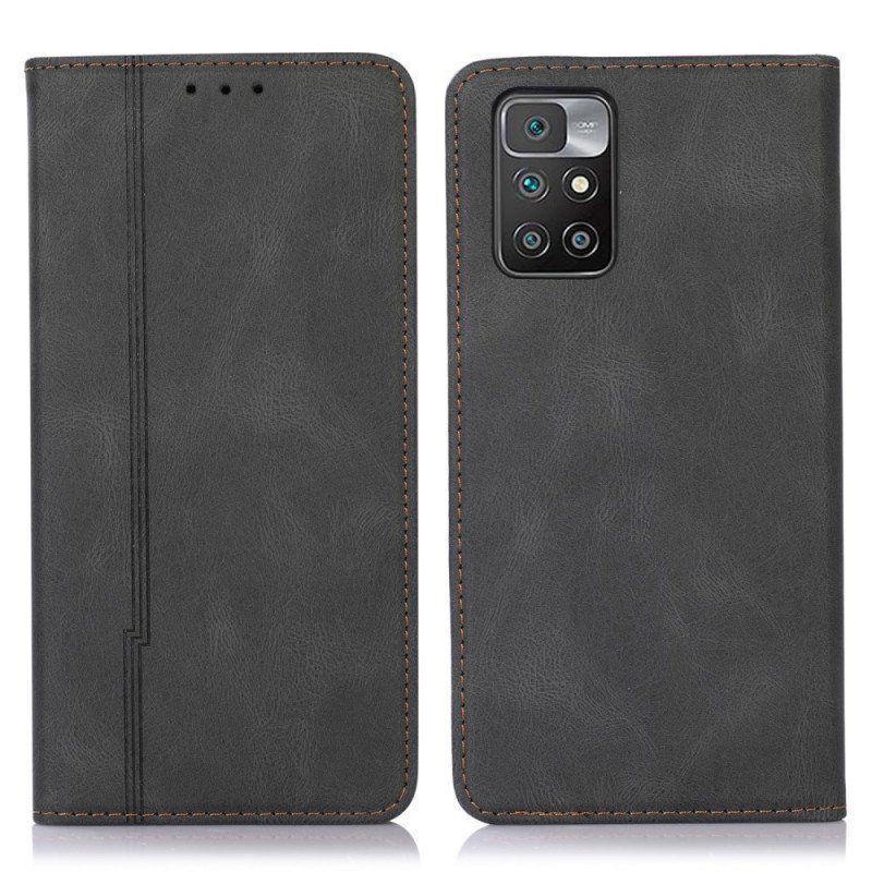 Etui Na Telefon do Xiaomi Redmi Note 11 Pro Plus 5G Etui Folio Stylowa Skórzana Linia