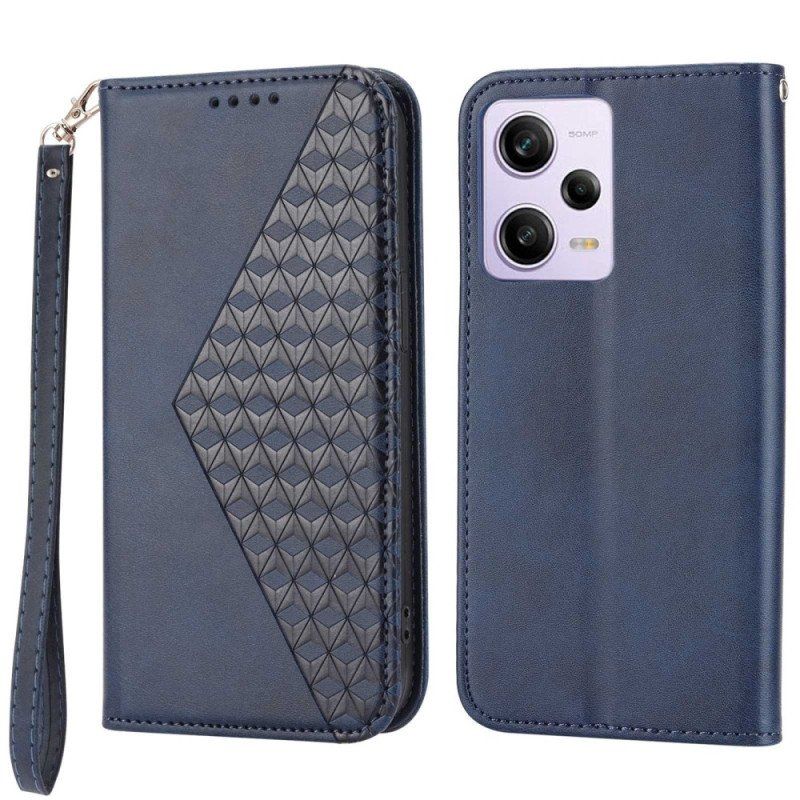 Etui Na Telefon do Xiaomi Redmi Note 12 Pro Etui Folio Styl Skórzany Wzór 3d