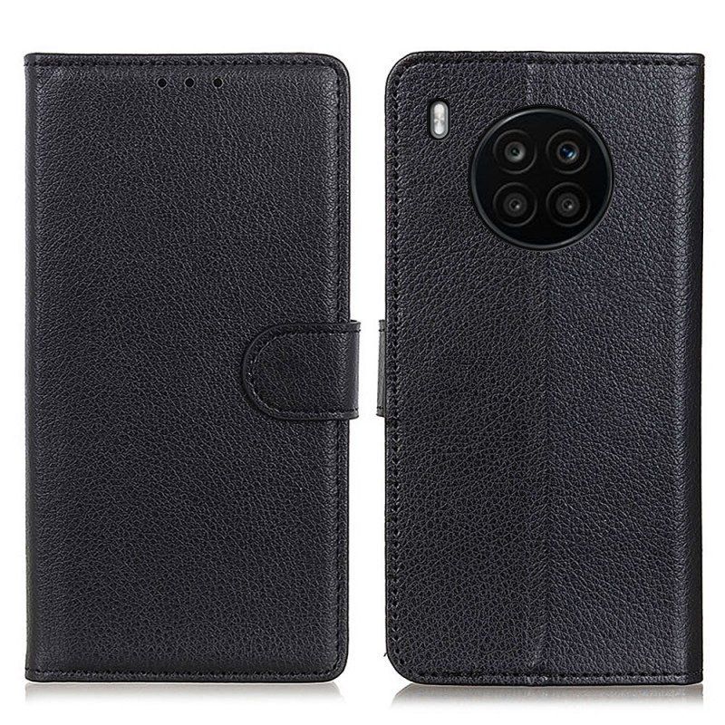 Etui Na Telefon Pokrowce do Honor 50 Lite Tekstura Liczi