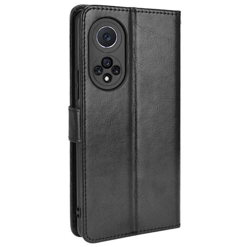 Etui Na Telefon Pokrowce do Honor 50 Pro Pro Faux Leather Błyszczący