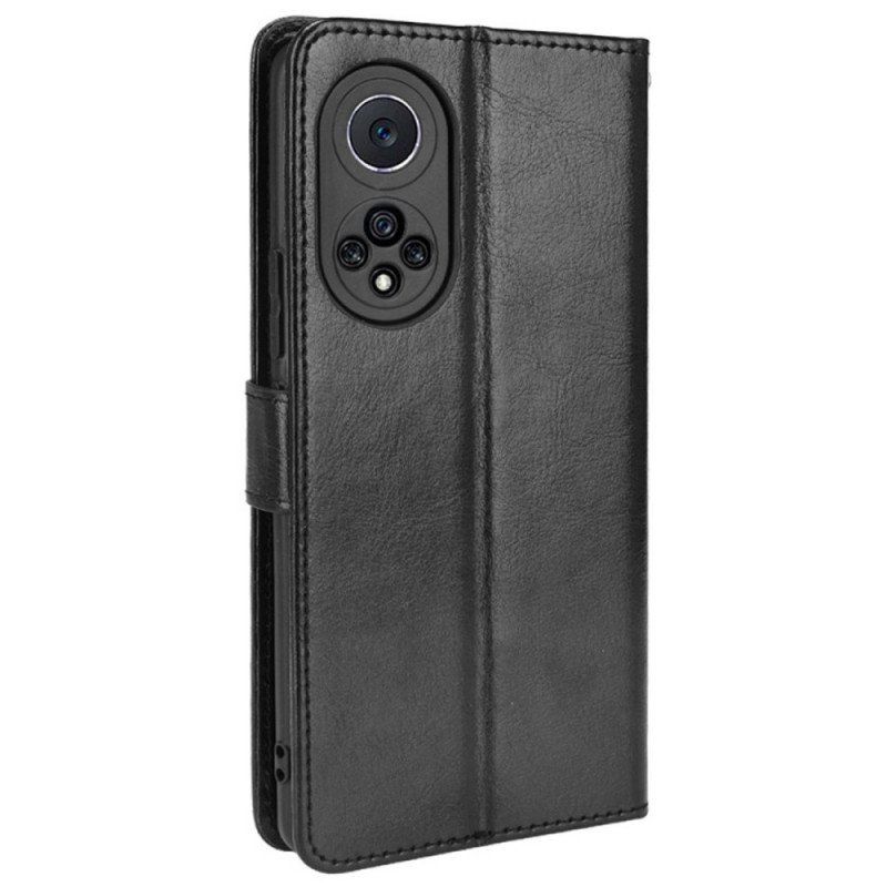 Etui Na Telefon Pokrowce do Honor 50 Pro Pro Faux Leather Błyszczący