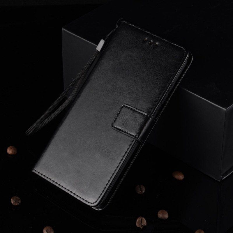 Etui Na Telefon Pokrowce do Honor 50 Pro Pro Faux Leather Błyszczący