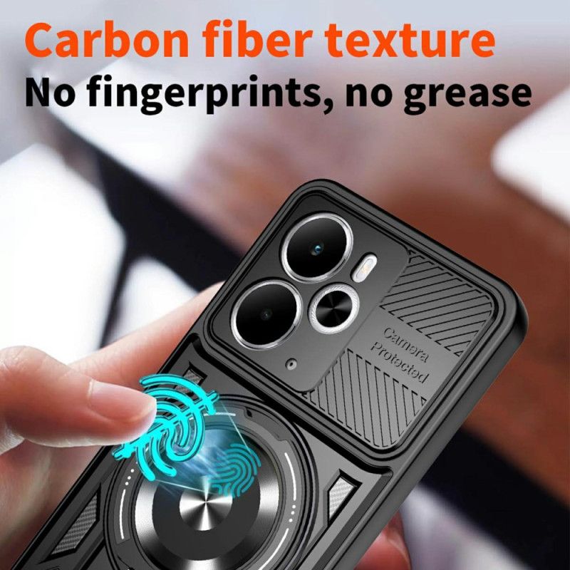 Etui Do Realme 14 5g Magnetyczne Z Obrotową Podstawką