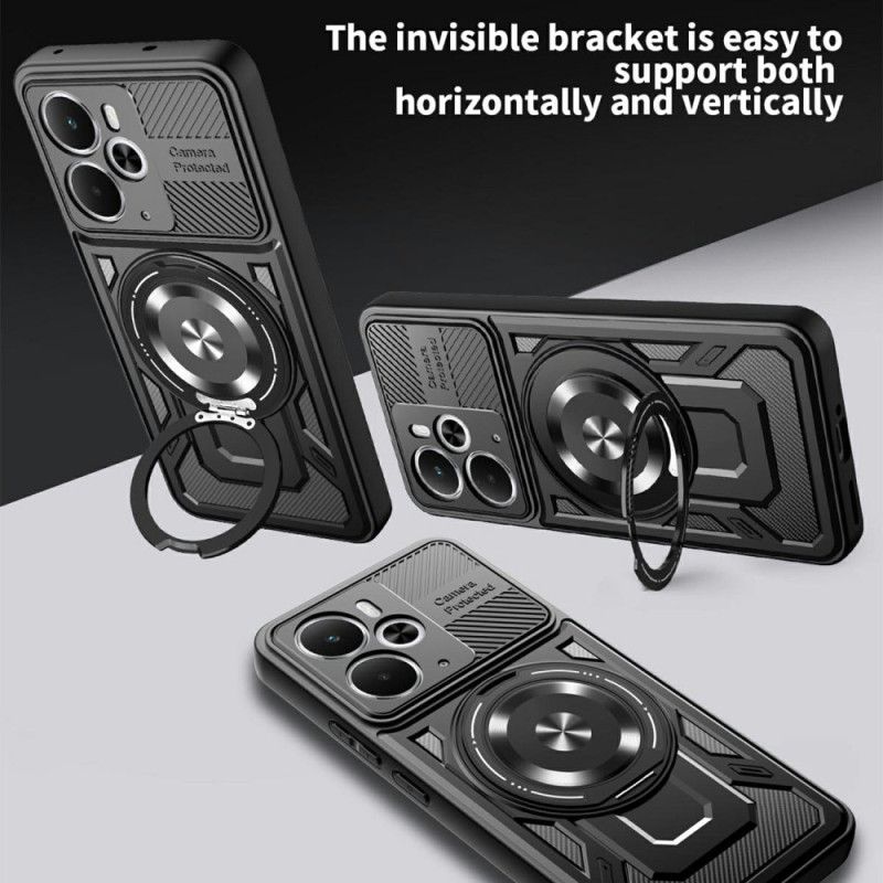 Etui Do Realme 14 5g Magnetyczne Z Obrotową Podstawką