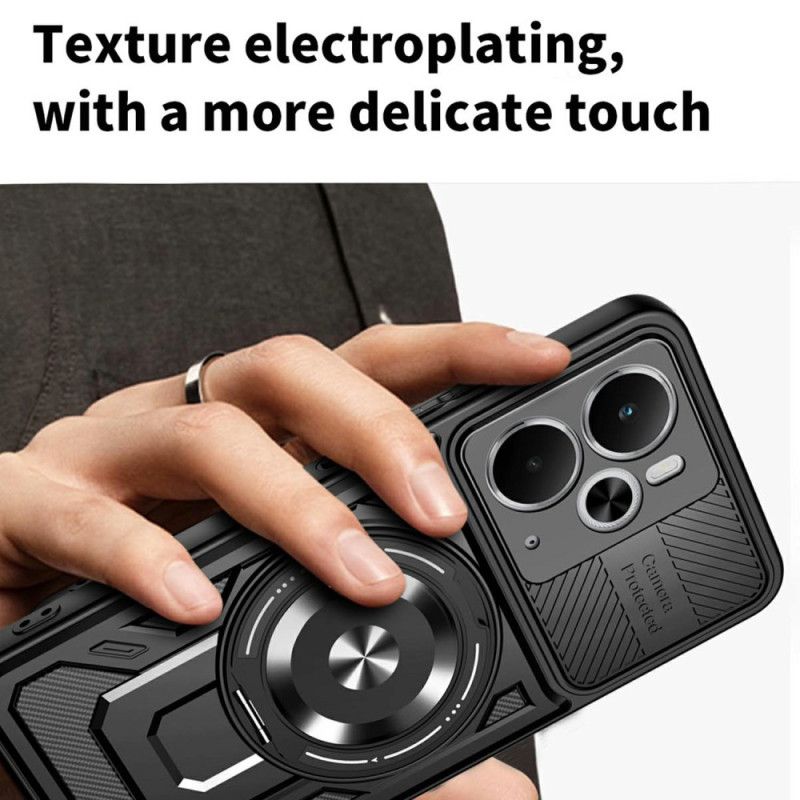 Etui Do Realme 14 5g Magnetyczne Z Obrotową Podstawką