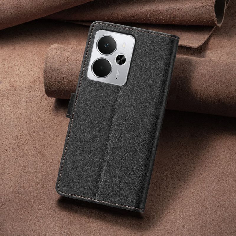 Etui Folio Do Realme 14 5g Kolorowy Bloker Rfid Binfen