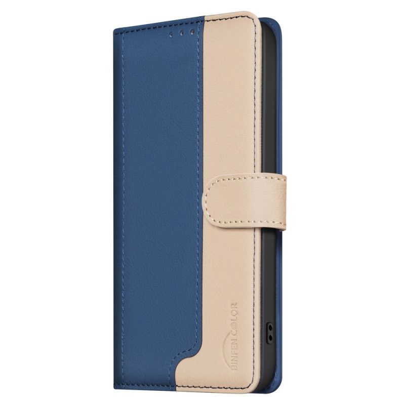 Etui Folio Realme 14 5g Dwukolorowy Kolor Binfen