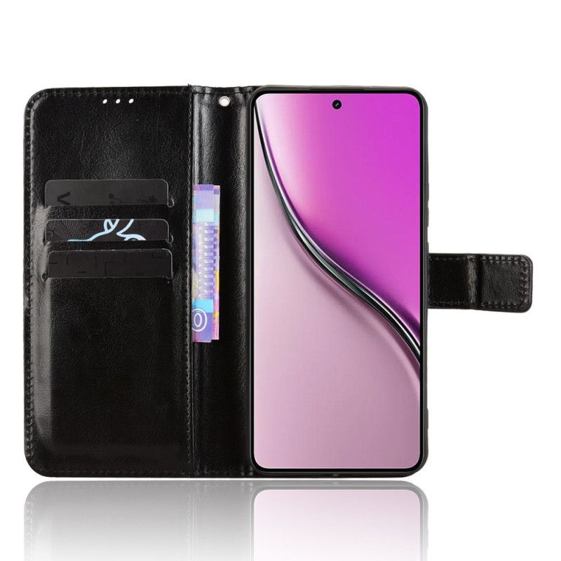 Etui Folio Realme 14 5g Elastyczna Skóra Syntetyczna