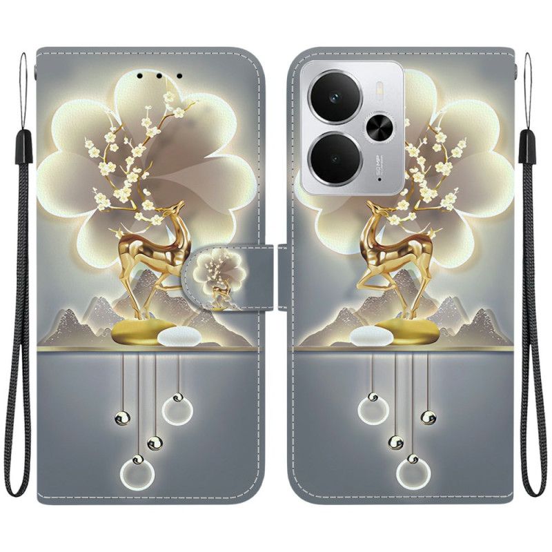 Etui Folio Realme 14 5g Sika Jeleń