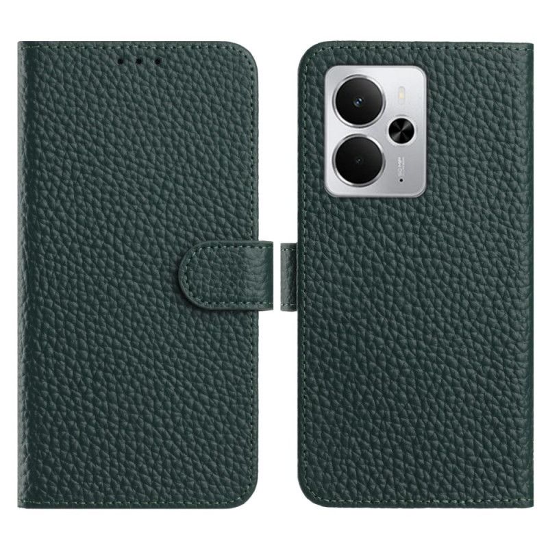 Etui Folio Realme 14 5g Skóra Naturalna Etui Ochronne
