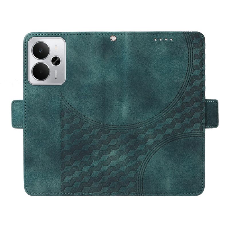 Etui Folio Realme 14 5g Wzór Diamentowy Etui Ochronne