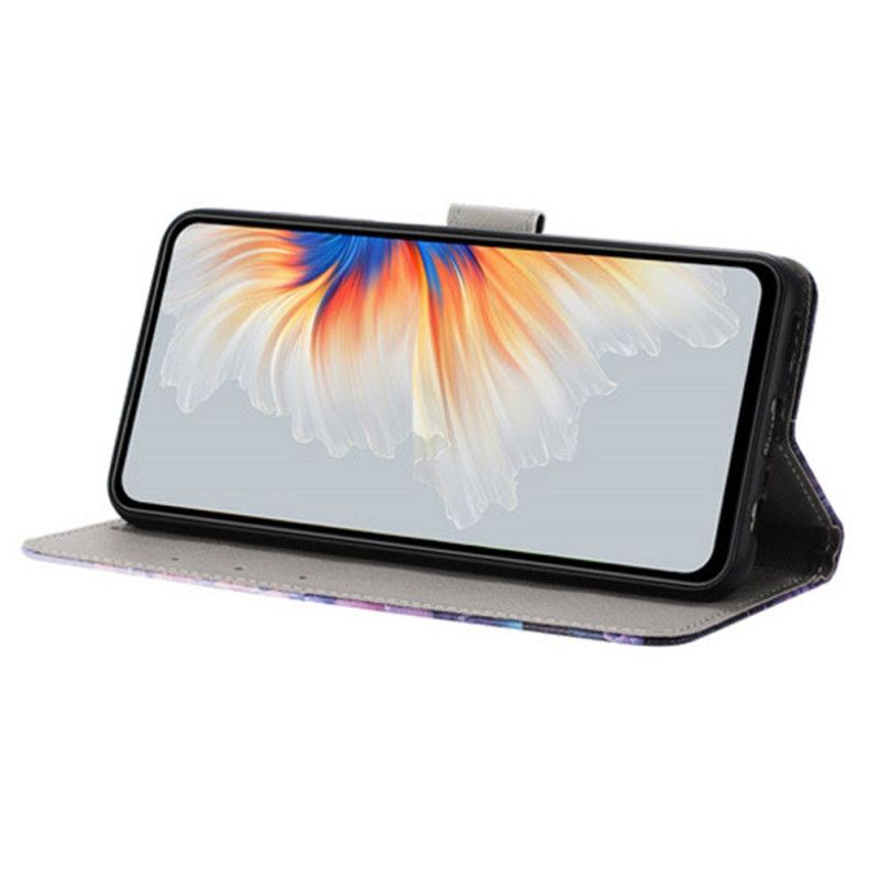 Etui Folio Realme 14 5g Wzór Kwiatowy I Łapacz Snów Etui Ochronne