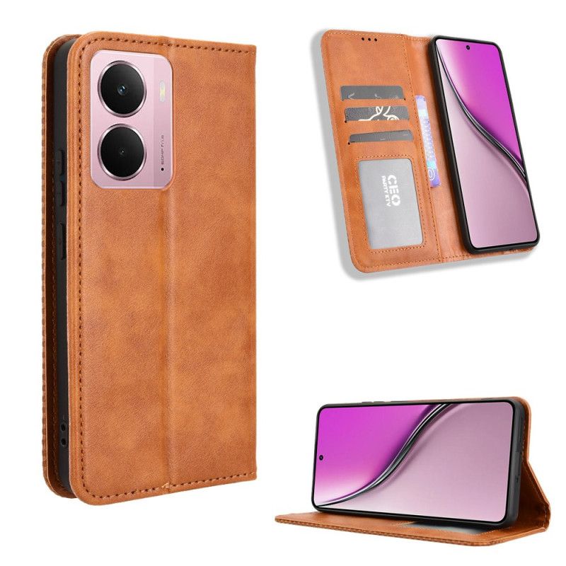 Flip Kotelot Realme 14 5g Etui Na Telefon Ramka W Stylu Vintage