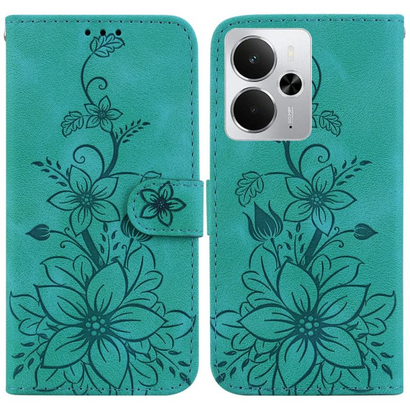 Obudowa Realme 14 5g Etui Na Telefon Kwiaty Lilie