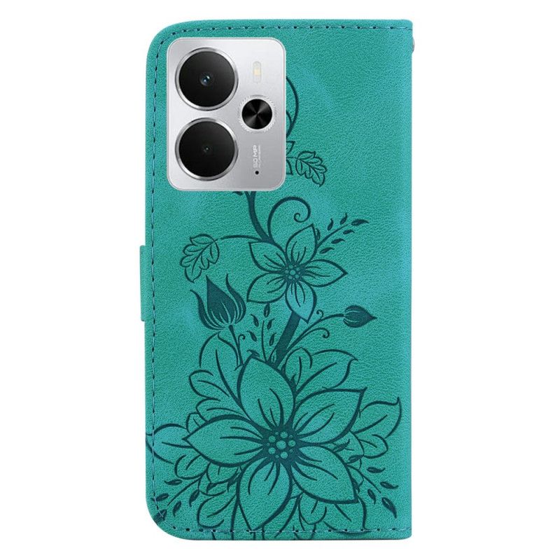 Obudowa Realme 14 5g Etui Na Telefon Kwiaty Lilie