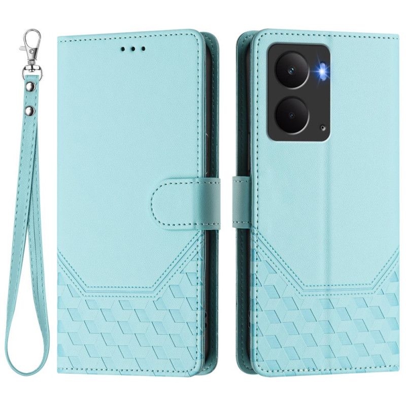 Obudowa Realme 14 5g Etui Na Telefon Rfid Z Wzorem Plastra Miodu