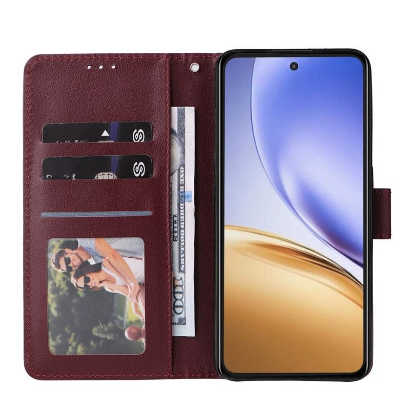 Pokrowce Realme 14 5g Gładki Z Paskiem