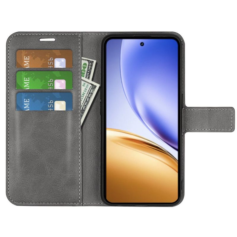 Pokrowce Realme 14 5g Styl Skórzany