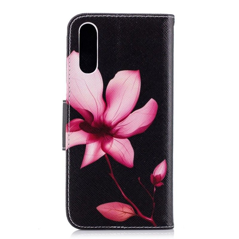 Etui Folio Huawei P20 Różowy Kwiat
