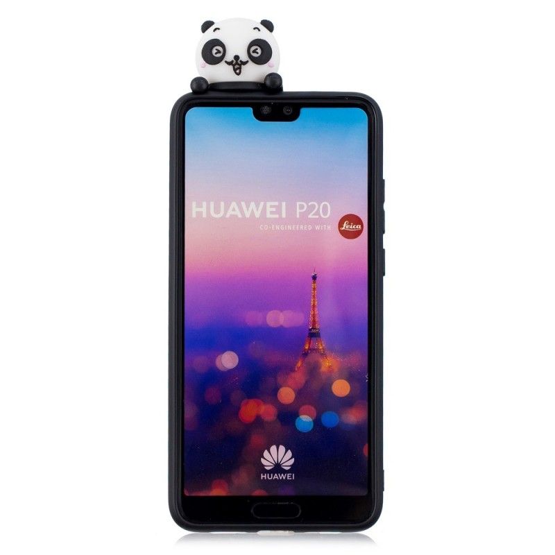 Etui Huawei P20 3D Chuba Panda Etui Ochronne