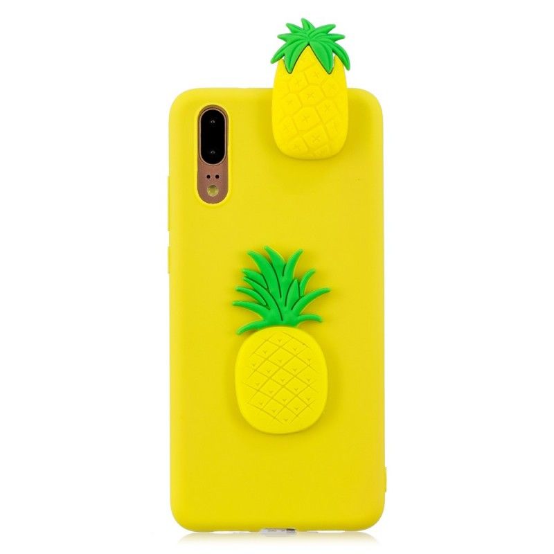 Etui Huawei P20 Ananas 3D