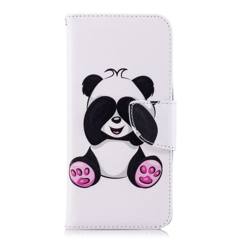 Pokrowce Huawei P20 Zabawna Panda